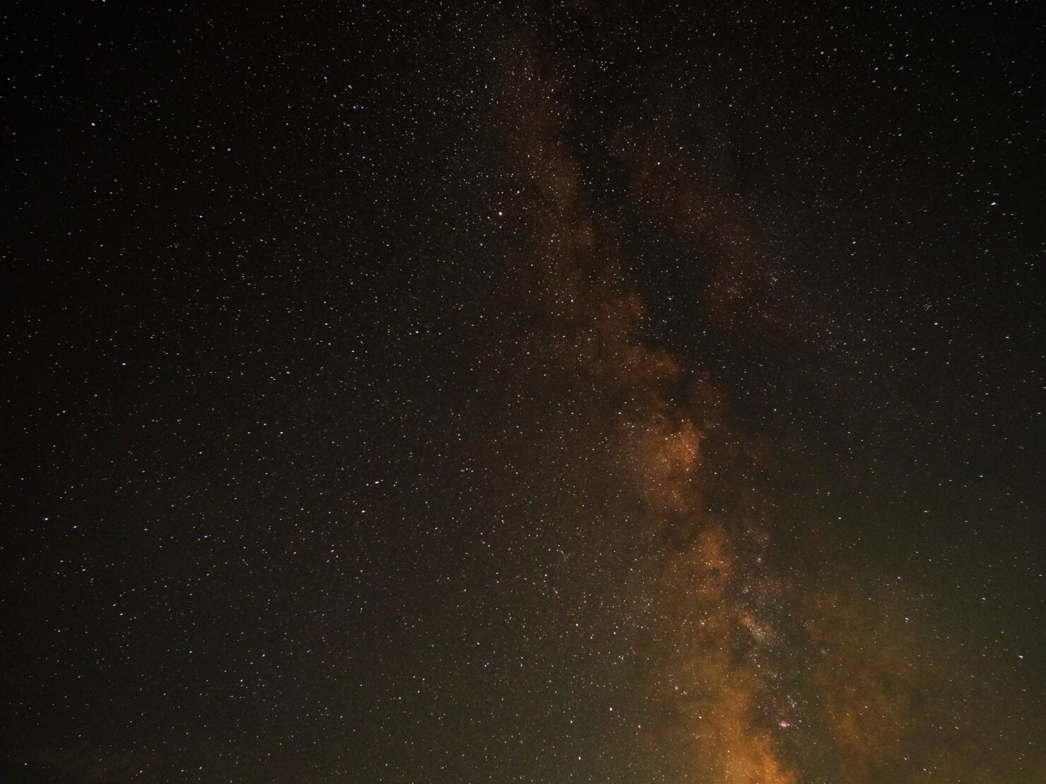 夜景_星空_広大な夜空に広がる無数の星_FUMONキャンプ場（長野県 諏訪 原村 八ヶ岳の麓）